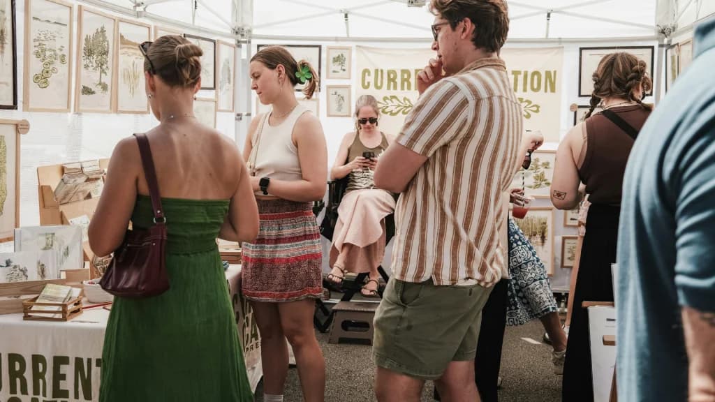 An artistry craftsmanship showcase, SpringFest provides a great chance to enjoy the warmer weather!